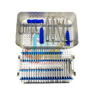 Precio de fábrica Juego de extracción de tornillos rotos Juego de instrumentos ortopédicos de acero inoxidable de alta calidad Buena calidad | Instrumentos OldMed - Product Image 1