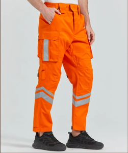 Vestes de travail d'hiver à haute visibilité réfléchissantes, tissu imperméable et respirant pour les vestes de travail de sécurité de la construction - Product Image 2