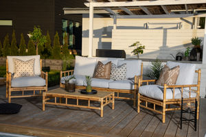 OEM/ODM Custom High Quality Bamboo Leisure <b>Chair</b> for <b>Indoor</b> Outdoor Use Home Furniture Made in Vietnam Standard Export Package - Product Image 5