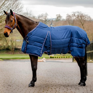 Les tapis d'écurie d'intérieur gardent les chevaux au chaud et facilement propres tout en offrant un confort durable par temps froid - Product Image 4