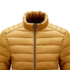 Veste matelassée à capuche en toile personnalisée de haute qualité pour homme, style streetwear décontracté et respirant, vente en gros - Product Image 4
