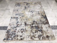 Tapis mural réversible en polypropylène de style méditerranéen Goldenmoon, fabriqué à la machine, avec dos antidérapant et résistant aux taches, pour la maison et le golf