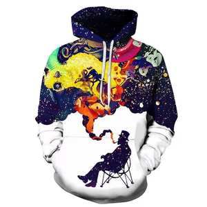 Lo más nuevo Rainbow Graffiti 3D Impreso Hombre Mujer Moda Y2K Sudadera con capucha Ropa de calle de gran tamaño Jerseys Sudaderas con capucha Ropa para niños - Product Image 4