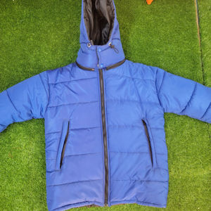 Veste polaire personnalisée unisexe de haute qualité, col montant style vintage, logo personnalisé brodé en toile pour l'hiver - Product Image 1