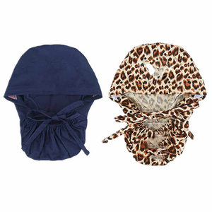 Gorro de algodón para enfermera con botón, gorro de enfermería para hospital - Product Image 3