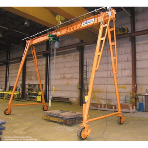 Grue à portique mobile modèle VH-jusqu'à 5000kg Capacité de charge Hauteur réglable Garantie 1 an Noyau de moteur - Product Image 1