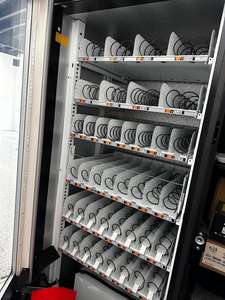 Máquina Expendedora de Snacks y Bebidas Frías, Máquina Expendedora Inteligente con Apertura de Puerta para Recoger Productos - Product Image 5