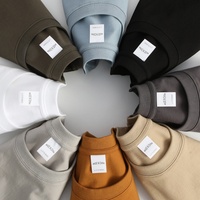 Herren T-Shirts 100% Baumwolle 180 GSM DTG-Druck Individuell Bedruckte Einfarbige Lässige T-Shirts Blanko T-Shirt Baumwoll-T-Shirt für Männer