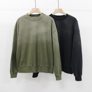 420 GSM เสื้อฮู้ดสำหรับผู้ชายผ้าเทอร์รี่พร้อมกรดซักหลากสีพิมพ์โลโก้สำหรับฤดูหนาว - Product Image 1