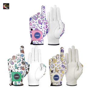 Guantes Deportivos Transpirables de PU con Logotipo Personalizado, Guantes de Golf para Hombre y Mujer, Antideslizantes, Resistentes al Desgaste, Cómodos - Product Image 1