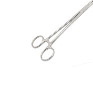 Pince médicale en éponge en acier inoxydable Pince à éponge Opération de ventouses Pince ovale Coude droit par Surgiright Instruments - Product Image 5