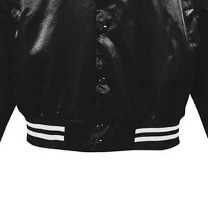 Chaqueta deportiva para hombre, tela satinada, Otoño, estilo callejero informal, chaqueta de estilo béisbol, diseño personalizado, chaquetas Bomber para hombre - Product Image 6