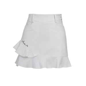 Jupe de golf élégante et respirante 100 % polyester pour femme Handee avec fermeture boutonnée – Accessoire vestimentaire stylé - Product Image 1