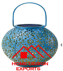 Mossiac-farol marroquí para colgar en el suelo, con acabado antiguo, diseño único, FAROL DE METAL, farol de hierro para boda - Product Image 5