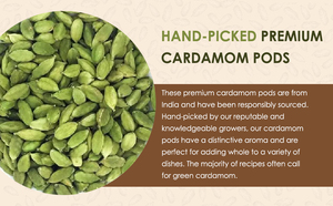 Cardamome verte biologique de qualité supérieure 8 mm, biologique indienne de qualité supérieure, fraîche, aromatique à vendre - Product Image 2