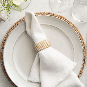 Vietnam Wholesale Custom Color Rattan Woven Napkin Rings Elegant Napkin Holder for Dinner Weddings and Parties - Product Image 2