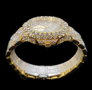 Hip Hop Luxury LAB Diamond Watch Reloj para hombre - Product Image 3