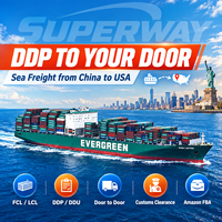 Tarifs d'expédition les plus bas, services logistiques express LCL, agent d'expédition 1688, transitaire porte-à-porte, Chine vers les États-Unis, CA, FR, AU