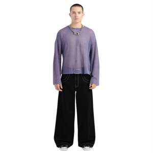 Lavage antique 1101 couronne canon Baggy jean 26 pouces bas coton lourd boutons personnalisés Rivets hommes décontracté rétro Denim - Product Image 1