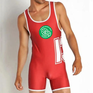 Uniforme de Lucha Libre Personalizado para Hombre, Sublimado, Transpirable, de Poliéster y Elastano, Ropa de Entrenamiento, Mallas de Boxeo 2026 - Product Image 1