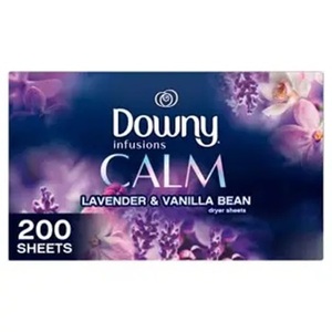 Toallitas Suavizantes para Lavandería Downy Infusions CALM Mega Dryer Sheets - Lavanda y Vainilla - Product Image 2