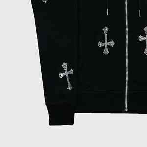 Salut Visibilité Hommes Strass Hoodies Street Wear Meilleure Vente Top Qualité Concevez Vos Propres Hoodies Hommes En Stock Hoodies Pour Hommes - Product Image 5