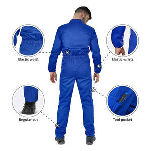 Mono de seguridad de buena calidad hecho a medida, mono de seguridad ligero transpirable para venta en línea - Product Image 3