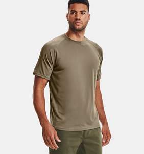 Chemises vintage 100% coton T-shirts pour hommes Streetwear vierge personnalisé T-shirts décontractés pour hommes T-shirts verts RTS - Product Image 1