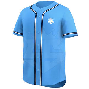Nouveau design d'uniforme de baseball uni personnalisé pour hommes, meilleure vente de maillot de baseball pour hommes en bas quantité minimale de commande - Product Image 1
