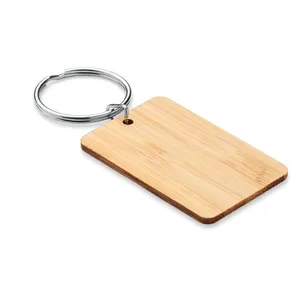 ANGLEBOO Portachiavi Sostenibile in Legno di Bambù per Merchandising Eco-Friendly - Product Image 3