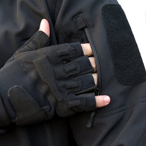 Premium Quality Winter Outdoor Windproof <b>Lightweight</b> Unisex Softshell <b>Jacket</b> Canvas Stand Waterproof Quick Dry Eco-Friendly - Product Image 4