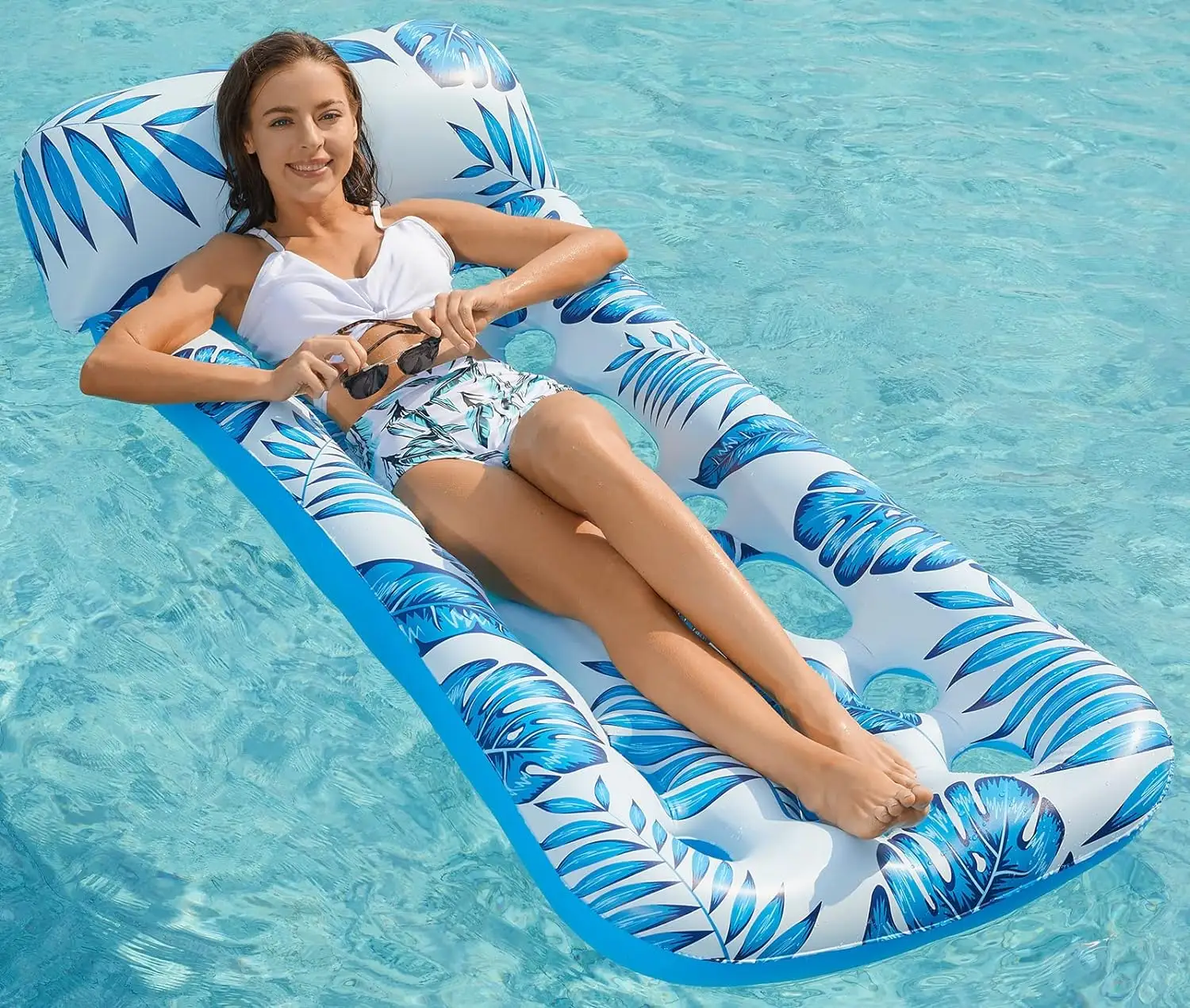 Gran Inflable Flotador Piscina Agua Flotante Entretenimiento