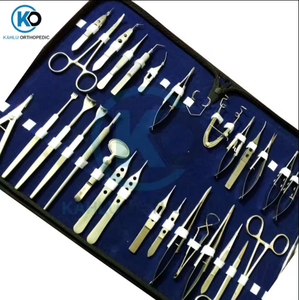 Microcirugía ocular, juego de instrumentos oftálmicos quirúrgicos, fórceps de Oftalmología, juego de instrumentos de cirugía ocular de KAHLU ORTHOPEDIC - Product Image 4