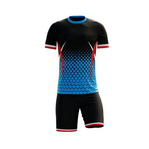 Camiseta de uniforme de voleibol de equipo de club unisex personalizada, Camiseta deportiva estampada de manga de último diseño, estilo de Conjunto personalizado OEM - Product Image 1