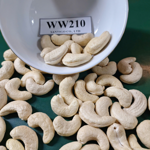 Anacardos y nueces SANTIGO listos para enviar W210 anacardos crudos a corto plazo de entrega WW210 - Product Image 1