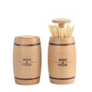 Export Quality <b>Toothpick</b> Holder Stylish Wooden Organizer Stand Box for Home And Restaurant Wear Use In Wholesale Price - Product Image 1