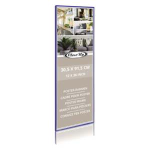 Blue Plastic <b>Poster</b> Frame 30.5 X 91.5 cm - Product Image 5