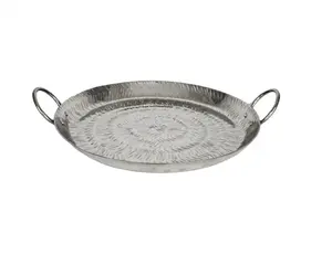 Juego de Tazones para Servir de Aluminio con Diseño Art Deco Clásico, Elegante Diseño Grabado, Personalizable para Bodas y Café - Product Image 4