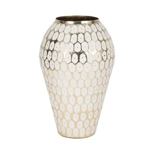 แจกันโลหะทำมือทันสมัยขายดี ของตกแต่งบ้าน แจกันตั้งโต๊ะ โดย Gani Craft Impex - Product Image 6