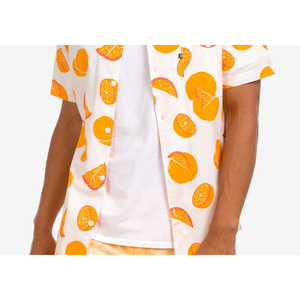 Camicia Casual da Uomo Herber in Popeline 100% Cotone Traspirante, Taglie dalla S alla 6XL, Bianca, Stile Junk Food - Product Image 3