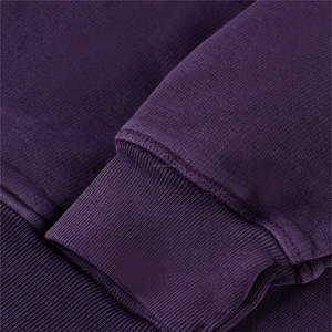 Men's Heavy <b>Weight</b> French Terry Oversized Shoulder Hoodie with Cropped Hood Streetwear Style <b>Free</b> Sample for Winter - Product Image 2