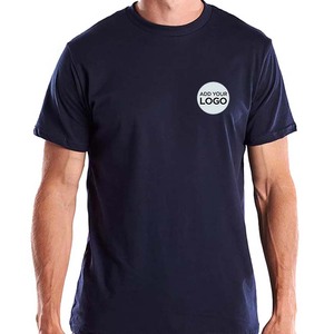 Camisetas Casuales de Corte Ajustado, Cuello Redondo, Manga Corta, 100% Algodón Peinado - Product Image 3