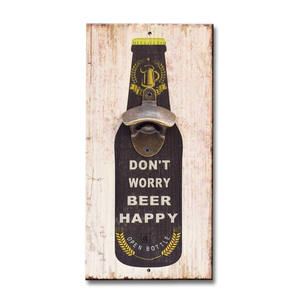 Abrebotellas de cerveza de madera montado en la pared para Bar, hogar, Abrebotellas de estilo retro de madera, abrelatas barra creativa de AYAANS - Product Image 4