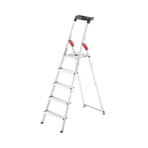 Scala in Alluminio HAILO ART.L60 a 5 Gradini - Product Image 1