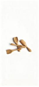 Ensemble cuillère et fourchette en bois à long manche, jetables, écologiques, de qualité supérieure, fabriqués à la main en Inde, pour les fêtes - Product Image 5