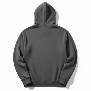 Sweat-shirt d'hiver doux et brossé à capuche, coutures renforcées, poche avant spacieuse, 100 % coton, coupe-vent pour un confort et une polyvalence maximum - Product Image 2