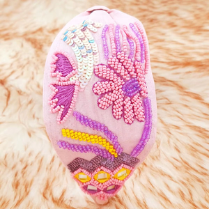 Diadema de Tela Estilo Pascua Personalizada, Diadema de Terciopelo con Lentejuelas Bordadas de San Petersburgo - Product Image 4