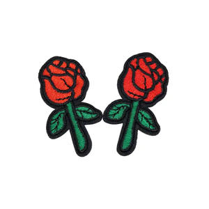 Venta directa de fábrica Parche bordado de diseño personalizado Venta caliente Hierro en parche bordado para camiseta Chaqueta - Product Image 3