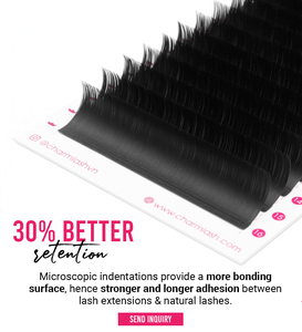 CharmLash Lash Extensions Wholesale <b>Vendor</b> Volume Private Label Korean PBT Laser <b>Eyelash</b> Extensions Lash Packaging Mega Volume - Product Image 2