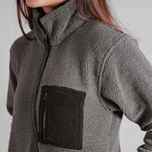 Chaqueta polar Sherpa de peso pesado: perfecta para el invierno, proporciona la máxima calidez y comodidad para actividades al aire libre - Product Image 2